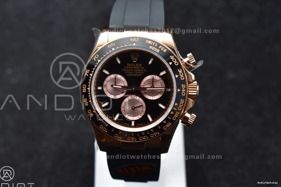 Dial Best Black Strap Oysterflex SH4131 Daytona 799 QF Edition 1:1 MultiPurpose 126515 (Weighted) RG on V6 0906